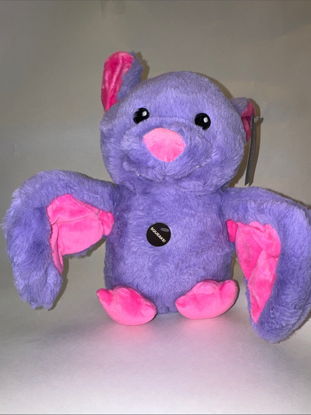 Petsmart Halloween Bat Stuffed Toy - Squeak Plushie